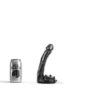All Black - Klassieke Dildo - 15 x 2,5 cm - Zwart
