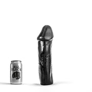 All Black - Dildo - 28 x 7.5 cm - Zwart