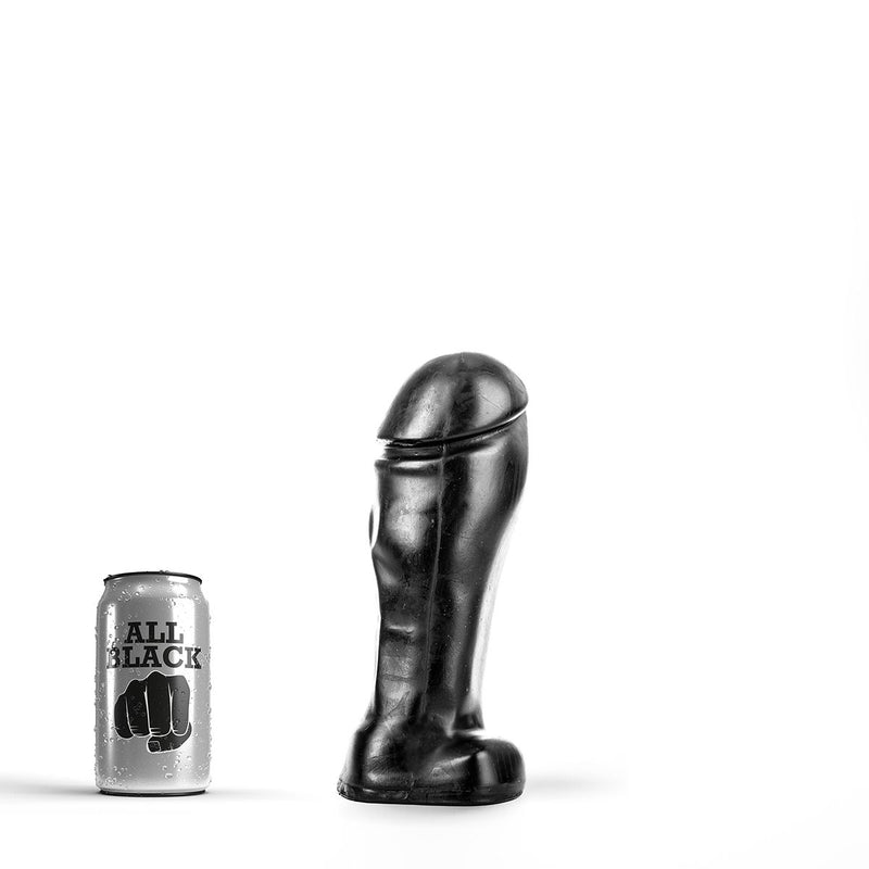 All Black - Dildo - 22 x 8 cm - Zwart