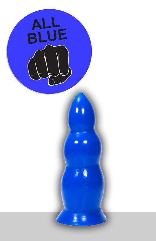All Blue - Anaal Dildo - 23 x 8 cm - Blauw