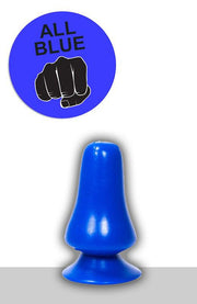 All Blue - Buttplug - 12 x 7 cm - Blauw