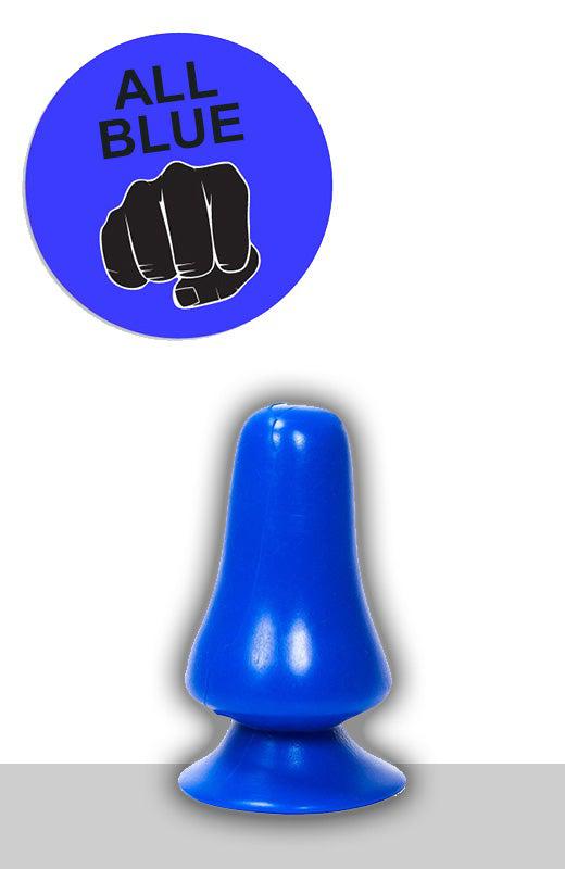 All Blue - Buttplug - 12 x 7 cm - Blauw