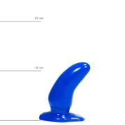 All Blue - Anaal Dildo - 13 x 5 cm - Blauw