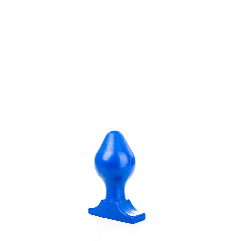 All Blue - Buttplug - 16 x 8 cm - Blauw