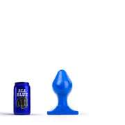 All Blue - Buttplug - 16 x 8 cm - Blauw
