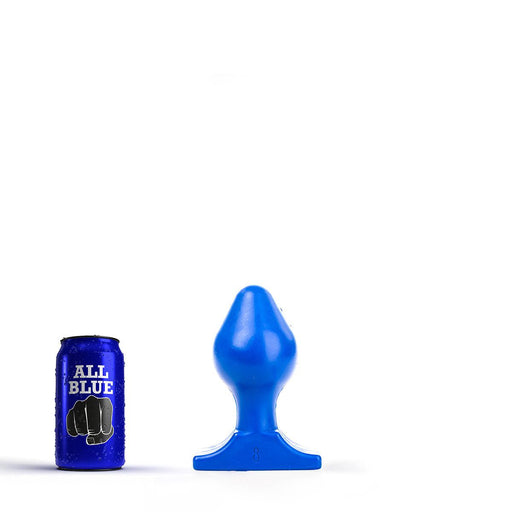 All Blue - Buttplug - 16 x 8 cm - Blauw