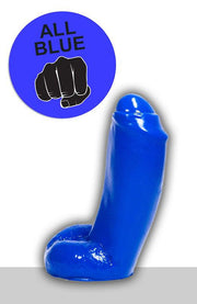 All Blue - Dildo - 18 x 5.5 cm - Blauw