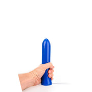 All Blue Dildo 19 cm – Glad PVC met Zuignap – Blauw