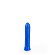 All Blue Dildo 19 cm – Glad PVC met Zuignap – Blauw