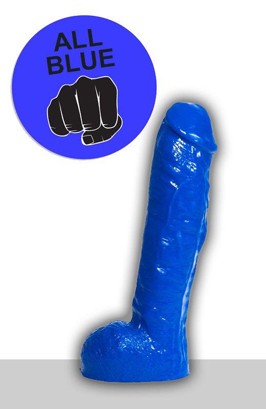 All Blue - Dildo - 29 x 5,5 cm - Blauw