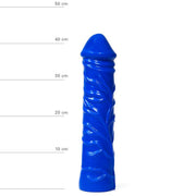 All Blue - Dildo - 31 x 6,5 cm - Blauw