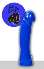 All Blue - Dildo 33 x 7 cm - Blauw