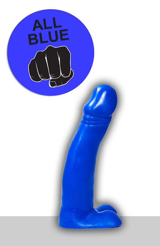 All Red - XXL Realistische Dildo - 34 x 5,5 cm - Blauw