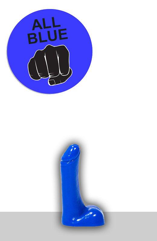 All Blue - Extra Kleine Dildo - 9 x 2 cm - Blauw