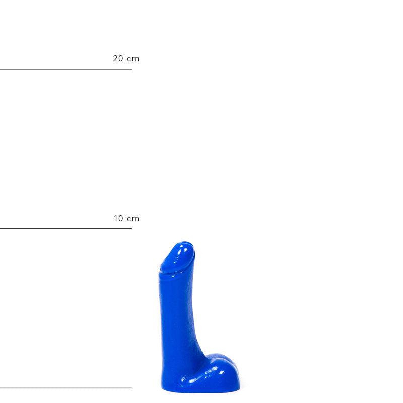 All Blue - Extra Kleine Dildo - 9 x 2 cm - Blauw