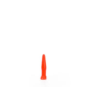 All Red - Kleine Buttplug - 12 x 2,5 cm - Rood