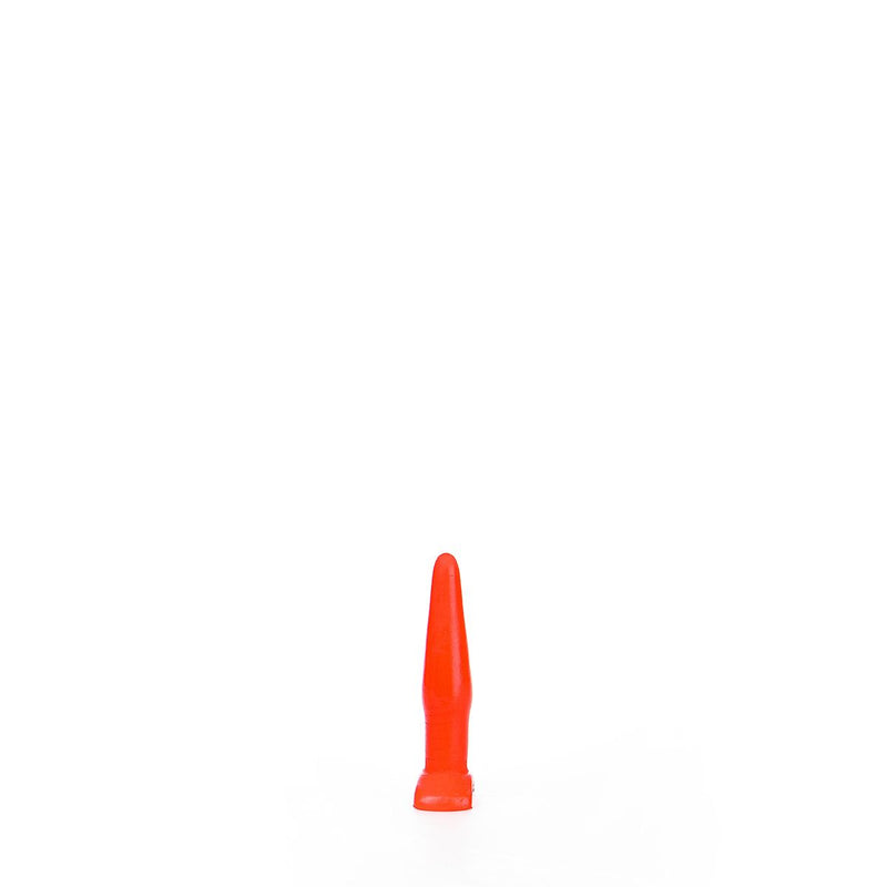 All Red - Kleine Buttplug - 12 x 2,5 cm - Rood