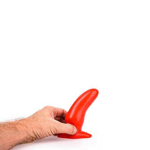 All Red - Anaal Dildo - 13 x 5 cm - Rood