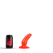 All Red - Anaal Dildo - 13 x 5 cm - Rood