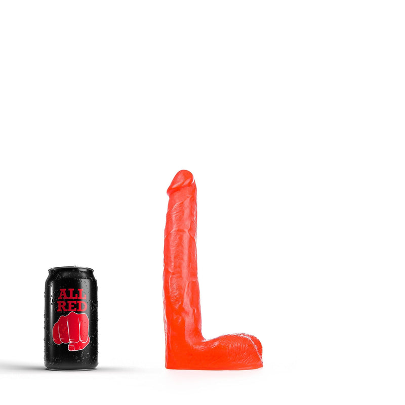 All Red – Realistische Dildo – 21 cm – Rood