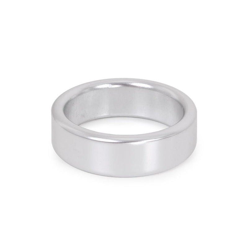 Kiotos - Aluminium Lichtgewicht Cockring - Zilver