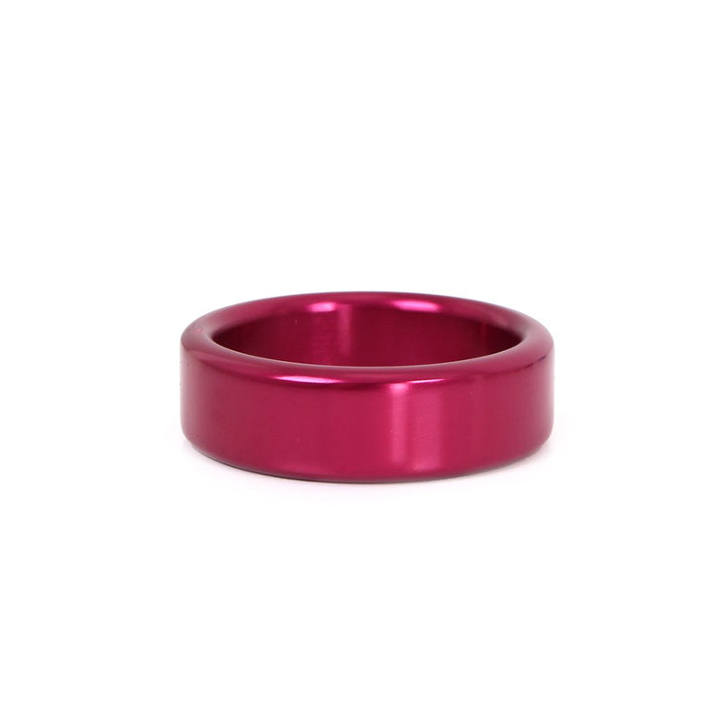 Kiotos - Aluminium Lichtgewicht Cockring - Bordeauxrood