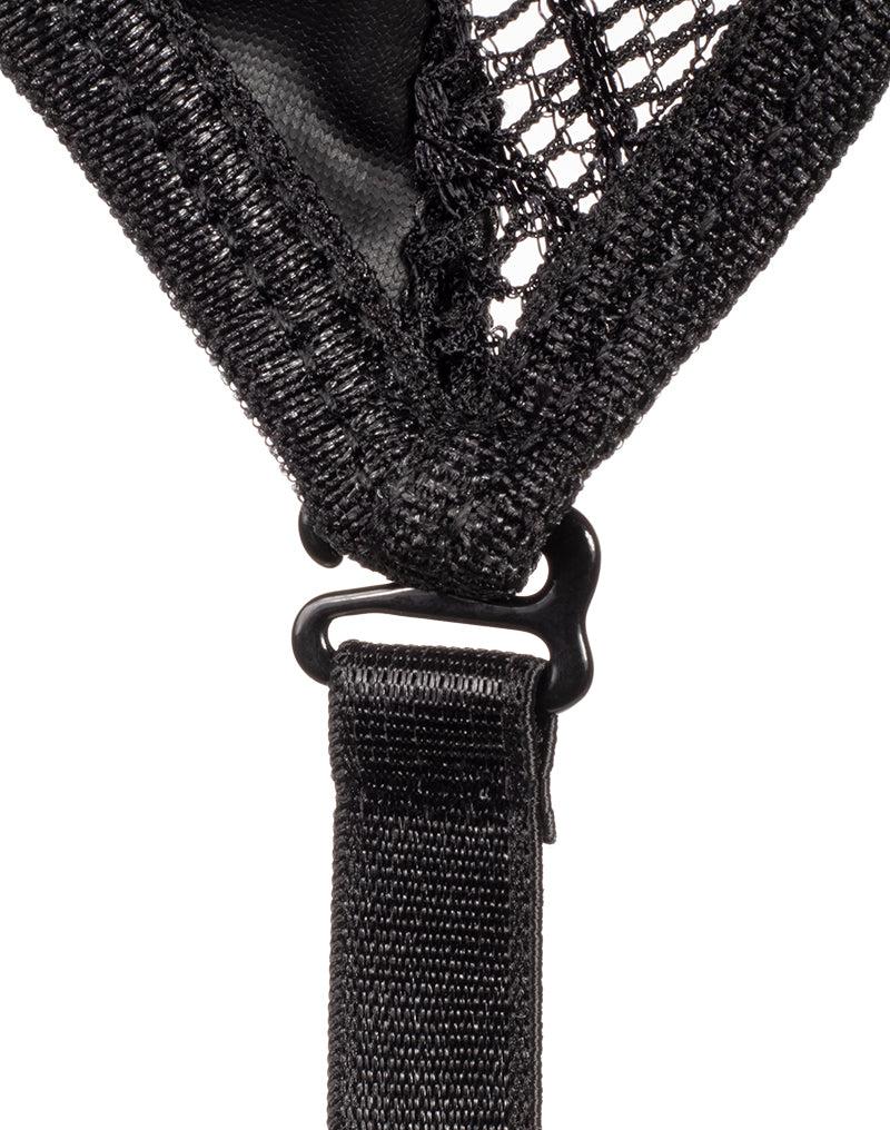 Amorable - Jarretelgordel Met Kant inzetten, Inclusief Kousen En Slip - Zwart - One Size