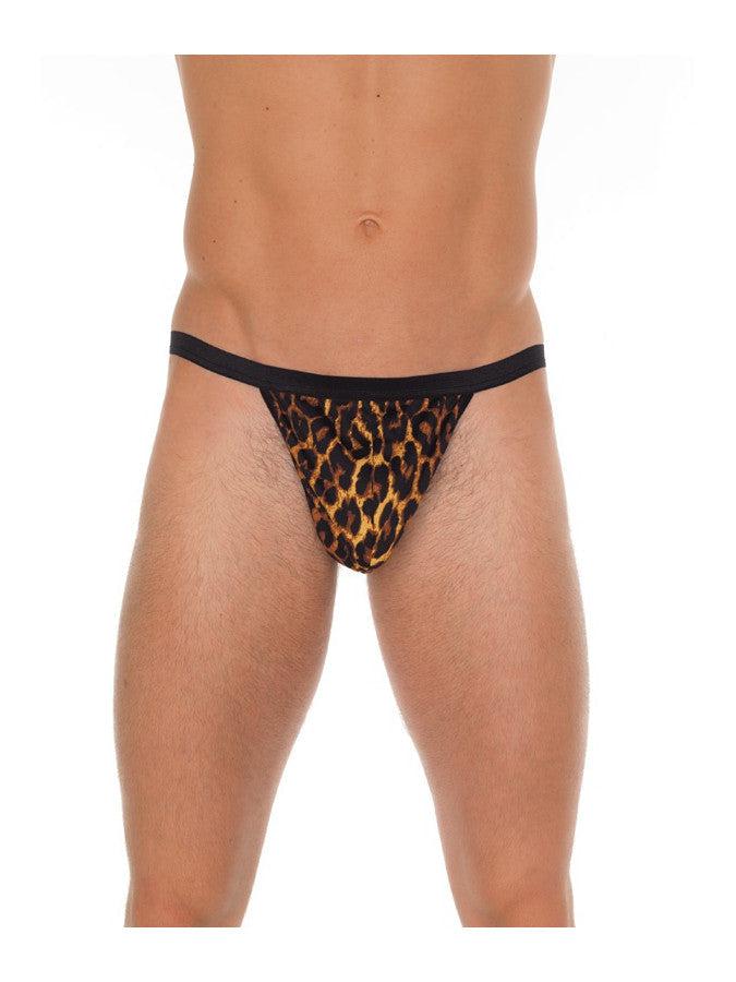 Amorable - String Voor Heren Met Panterprint - One Size