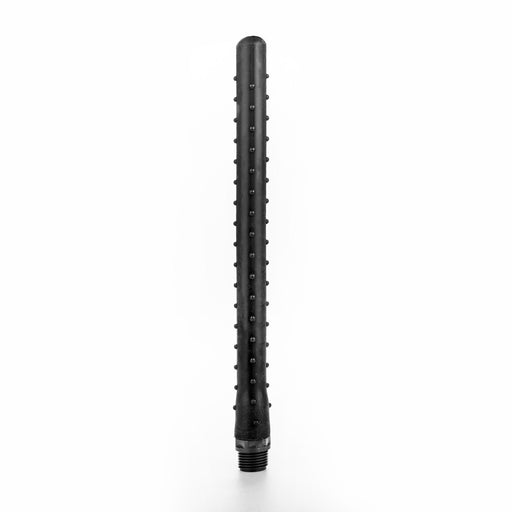 Anal Probe - Dotted - Siliconen Anaal Douche - Zwart