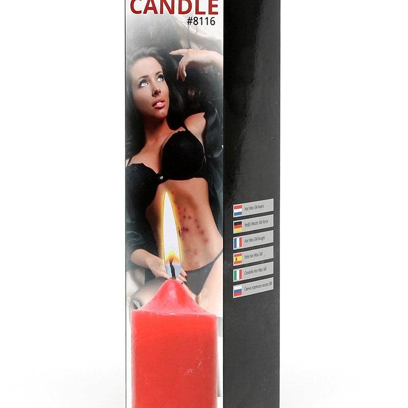 Rimba - BDSM Hot Wax Kaars Groot - Rood