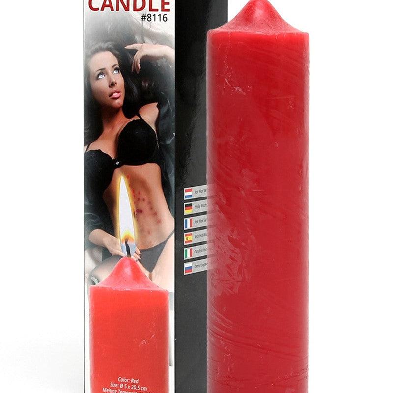Rimba - BDSM Hot Wax Kaars Groot - Rood