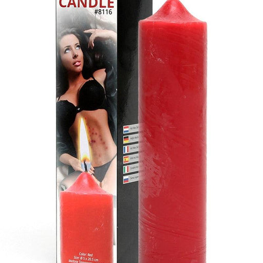 Rimba - BDSM Hot Wax Kaars Groot - Rood