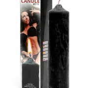 Rimba - BDSM Hot Wax Kaars Groot - Zwart