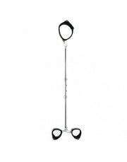 Rimba - BDSM Spreader bar Met Leren handboeien En collar