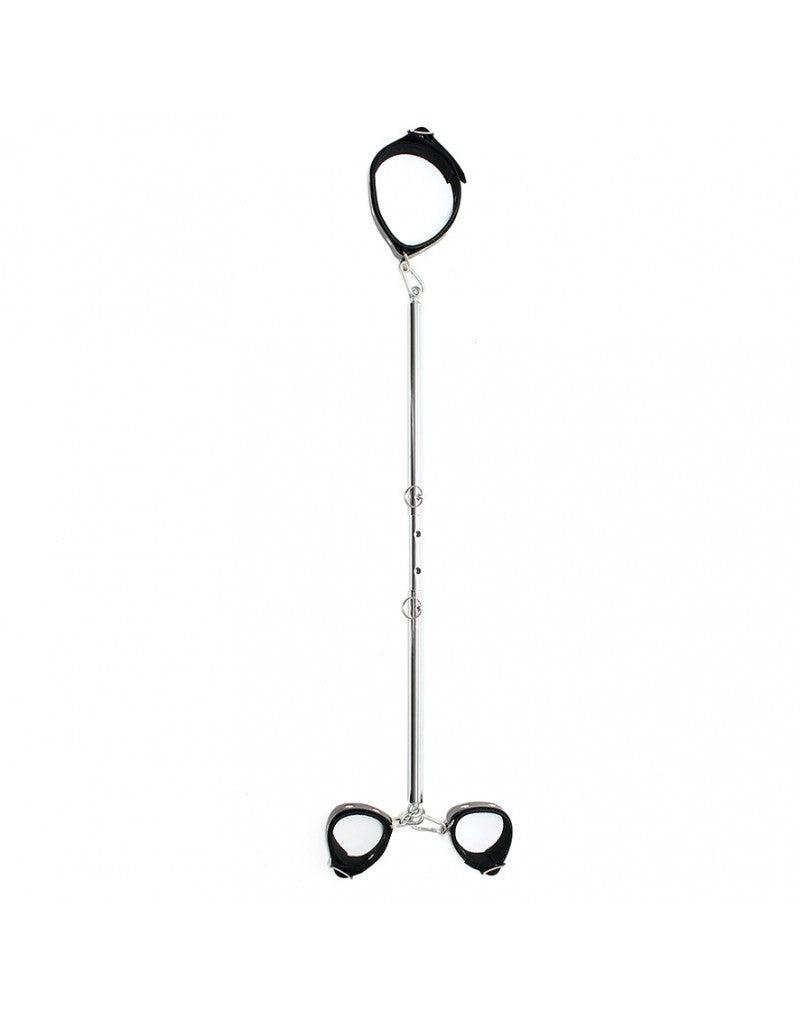 Rimba - BDSM Spreader bar Met Leren handboeien En collar