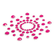 Bijoux Indiscrets - Mimi - Tepelstickers Strass - Tepelhoedjes - Roze-Erotiekvoordeel.nl
