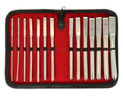 Black Label - Dilator Set - 14 delig - 5 tot 18 mm - Chirurgisch Staal - In Opbergetui