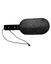 Black Label - Puppy Paw Paddle - Leer - Zwart