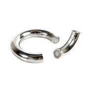 Black Label - Magnetische Donut Cockring - RVS
