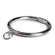 Black Label - Stalen Collar met Cijferslot - Zilver