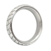 Black Label - Tire XL - Zware RVS Cockring met Bandenprofiel