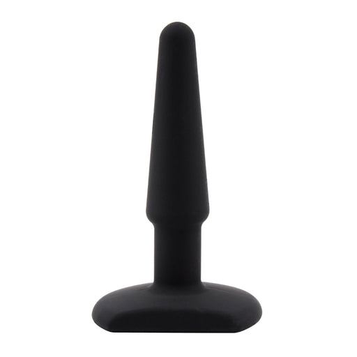 Black Mont - Siliconen Buttplug - 11 x 2.3 cm - Zwart-Erotiekvoordeel.nl