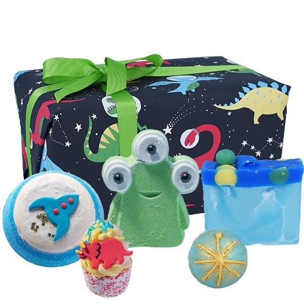 Bomb Cosmetics - Dino-Mite - Geschenkset Badproducten - Handgegoten Zeep - Bath Bombs - En Meer!-Erotiekvoordeel.nl