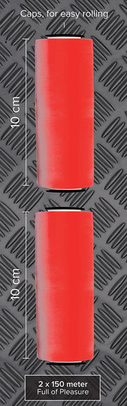 Kiotos - Bondagefolie Rood - 2 rollen