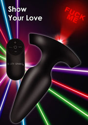 BootySparks - Fuck Me Laser - Buttplug met laser projectie