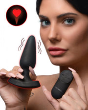 BootySparks - Heart Laser - Buttplug met Laser Projectie