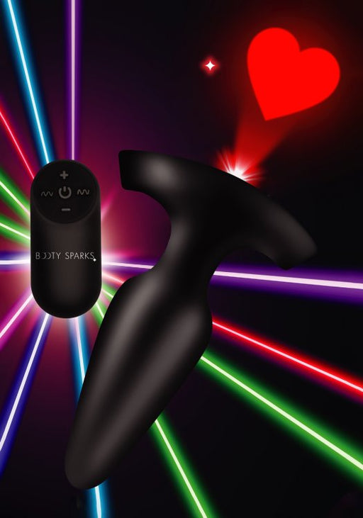 BootySparks - Heart Laser - Buttplug met Laser Projectie