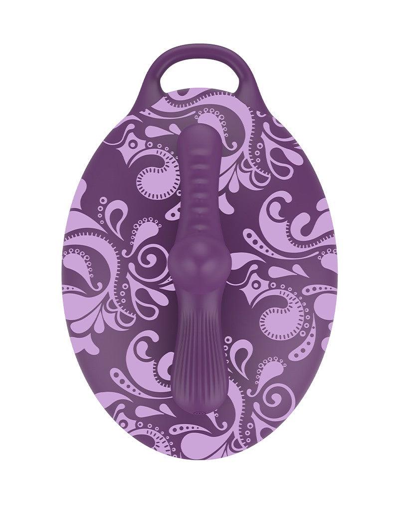 Bouncy Bliss - Classic - Zit-vibrator - Hands-free Vibrator - Vibrator-kussen - Paars