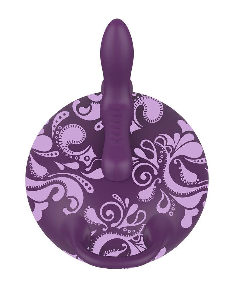 Bouncy Bliss - Classic - Zit-vibrator - Hands-free Vibrator - Vibrator-kussen - Paars