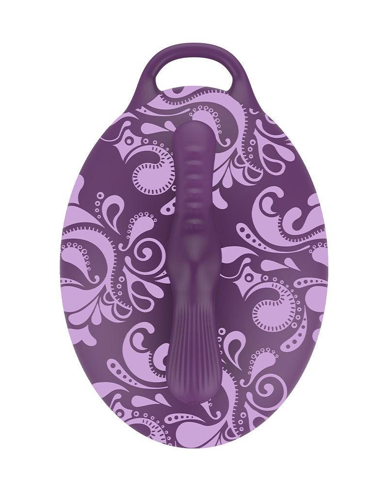Bouncy Bliss - Flow - Zit-vibrator - Hands-free Vibrator - Vibrator-kussen - Paars